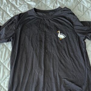 Black T-Shirt Silly Goose